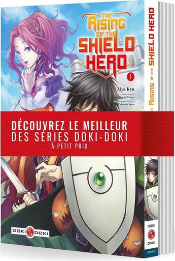 Couverture du livre « The rising of the shield hero : Tome 1 et Tome 2 » de Yusagi Aneko et Kyu Aiya aux éditions Bamboo