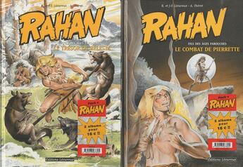 Couverture du livre « Rahan : coffret : Tome 7 et Tome 8 » de Roger Lecureux et Jean-Francois Lecureux et Andre Cheret aux éditions Lecureux