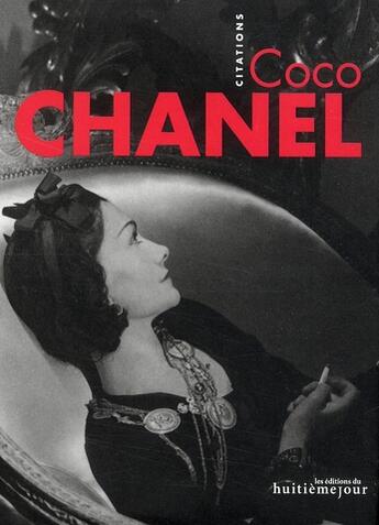 Couverture du livre « Coco Chanel » de Sylviane Degunst aux éditions Huitieme Jour
