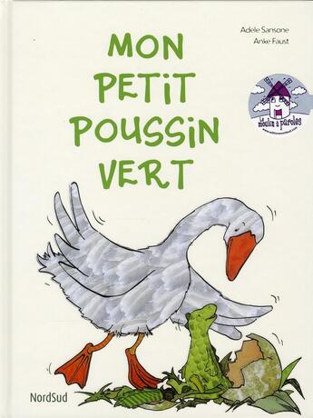 Couverture du livre « Mon petit poussin vert » de Anke Faust et Adele Sansone aux éditions Nord-sud