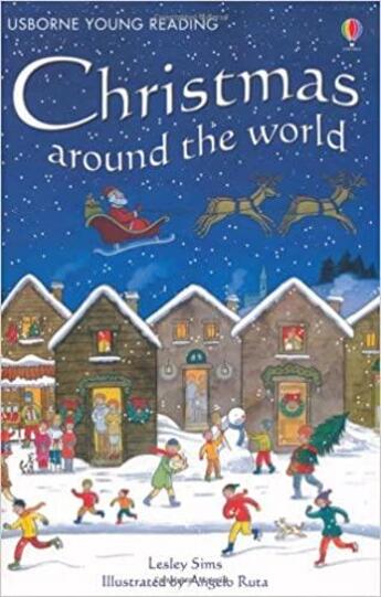 Couverture du livre « Christmas around the world » de Anna Claybourne aux éditions Usborne