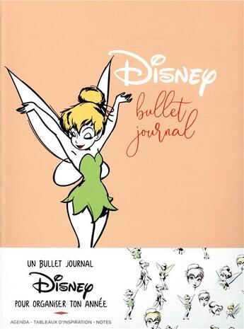 Couverture du livre « Bullet journal fée Clochette » de Disney aux éditions Hachette Pratique
