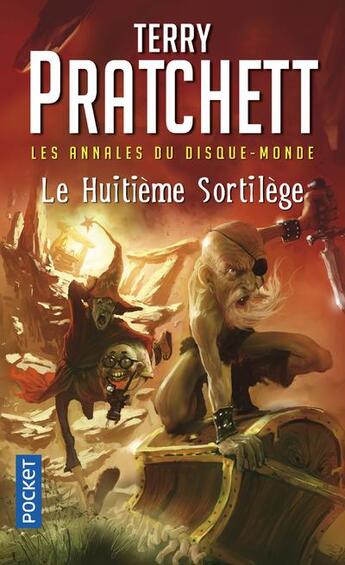 Couverture du livre « Les Annales du Disque-Monde Tome 2 : Le Huitième Sortilège » de Terry Pratchett aux éditions Pocket