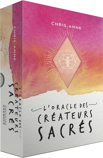 Couverture du livre « L'oracle des créateurs sacrés » de Chris-Anne Donnelly aux éditions Exergue