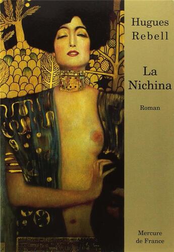 Couverture du livre « La nichina » de Hugues Rebell aux éditions Mercure De France