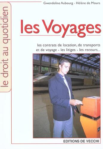 Couverture du livre « Voyages (les) » de Aubourg aux éditions De Vecchi