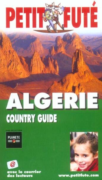 Couverture du livre « ALGERIE » de Collectif Petit Fute aux éditions Le Petit Fute