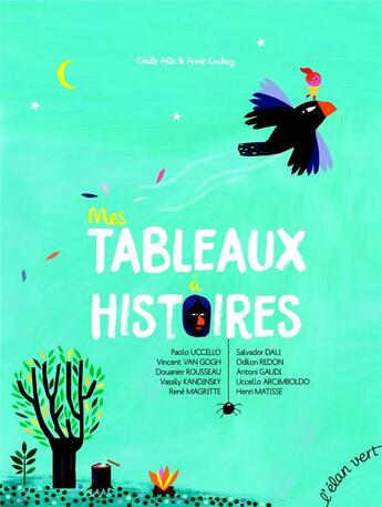 Couverture du livre « Mes tableaux à histoires » de Cecile Alix et Anne Crahay aux éditions Elan Vert