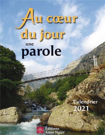 Couverture du livre « Au coeur du jour une parole (édition 2021) » de  aux éditions Mediaspaul