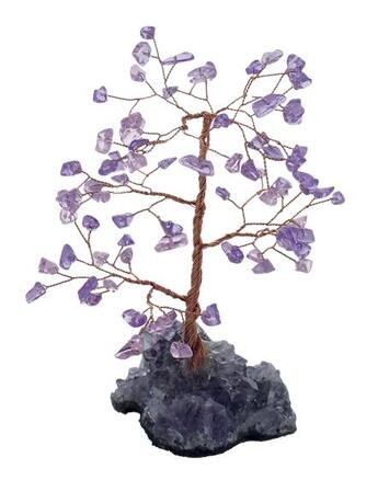 Couverture du livre « Arbre du bonheur amethyste 72 pierres » de  aux éditions Dg-exodif