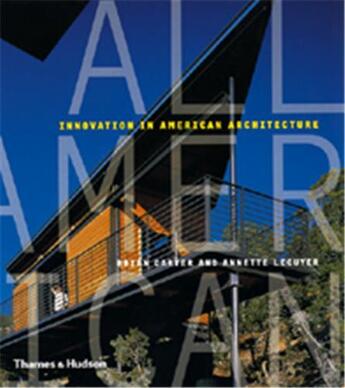Couverture du livre « All american » de Carter / Lecuyer aux éditions Thames & Hudson