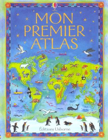 Couverture du livre « Mon premier atlas » de Brocklehurst/Edwards aux éditions Usborne