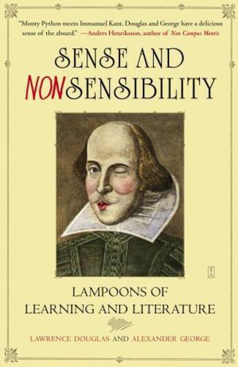 Couverture du livre « Sense and Nonsensibility » de George Alexander aux éditions Touchstone