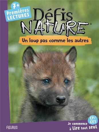 Couverture du livre « Un loup pas comme les autres » de Sophie De Mullenheim aux éditions Fleurus