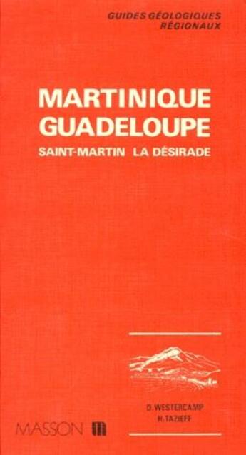 Couverture du livre « Martinique Guadeloupe » de Westercamp aux éditions Elsevier-masson