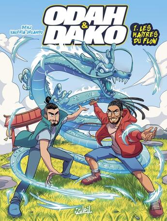 Couverture du livre « Odah et Dako Tome 1 : les maîtres du flow » de Benj et Valeria Orlando aux éditions Soleil