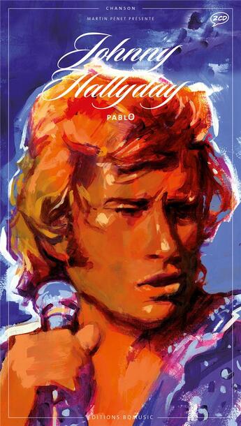 Couverture du livre « Johnny Halliday » de Pablo aux éditions Bd Music