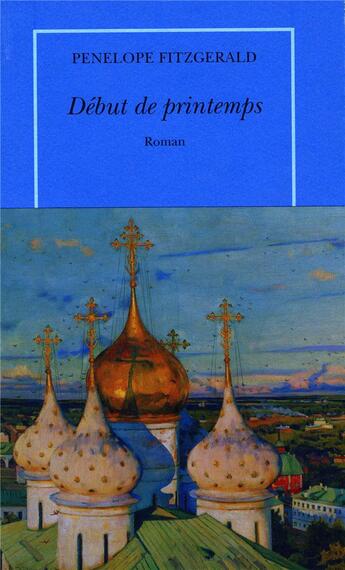 Couverture du livre « Début de printemps » de Penelope Fitzgerald aux éditions Table Ronde