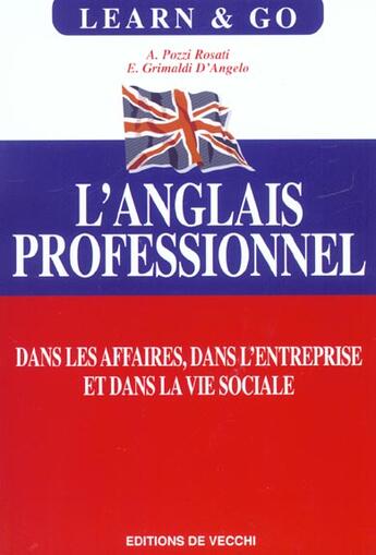 Couverture du livre « Turn European ; L'Anglais Professionnel » de Pozi Rozati et D'Angelo Grimaldi aux éditions De Vecchi