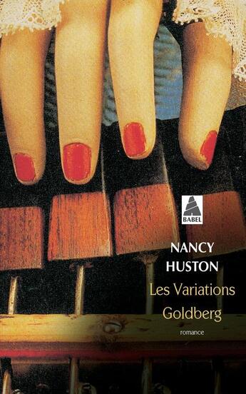 Couverture du livre « Les variations Goldberg » de Nancy Huston aux éditions Actes Sud