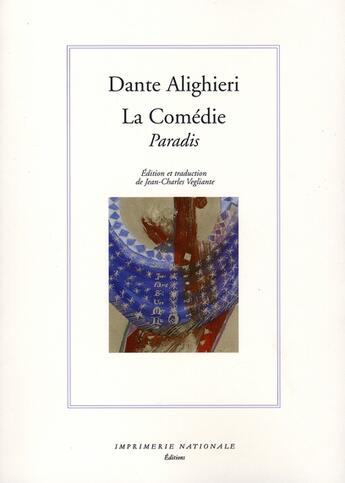 Couverture du livre « La comédie ; paradis » de Dante Alighieri aux éditions Actes Sud