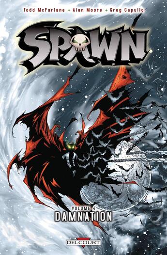 Couverture du livre « Spawn Tome 4 : damnation » de Alan Moore et Todd Mc Farlane et Greg Capullo aux éditions Delcourt