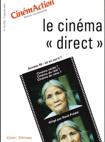 Couverture du livre « CINEMACTION T.76 ; le cinéma en direct » de Cinemaction aux éditions Charles Corlet