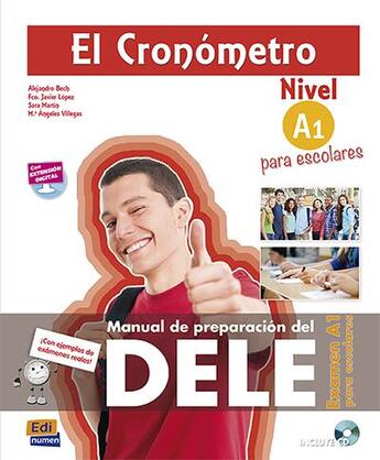 Couverture du livre « El cronometro a1 escolares » de Inaki Tarres Chamorro et Francisco Javier Lopez Tapia et Maria De Los Angeles Villegas Galan et Sara Martin aux éditions Edinumen