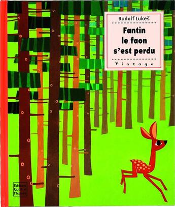 Couverture du livre « Fantin le faon s'est perdu » de Claire Allouch et Rudolf Lukes aux éditions Quatre Fleuves