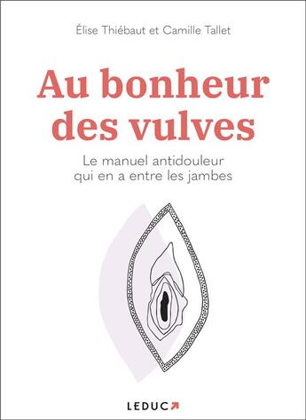 Couverture du livre « Au bonheur des vulves : manuel antidouleur pour toutes celles qui en ont entre les jambes » de Elise Thiebaut et Camille Tallet aux éditions Leduc