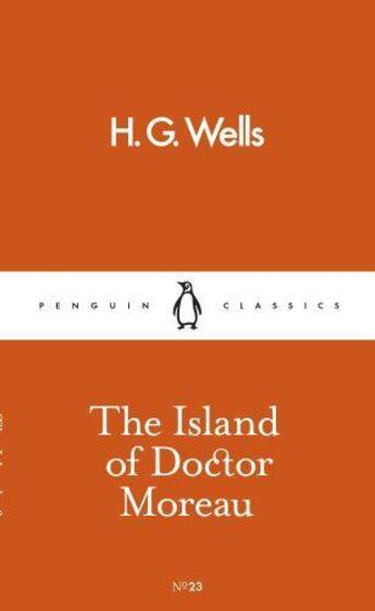 Couverture du livre « The island of doctor Moreau » de Herbert George Wells aux éditions Adult Pbs