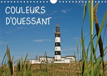 Couverture du livre « COULEURS d'OUESSANT (Calendrier mural 2020 DIN A4 horizontal) ; L'Ile d'Ouessant dans la belle lumière bretonne (Calendrier mensuel, 14 Pages ) » de Jean-Luc Rollier aux éditions Calvendo