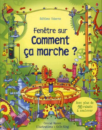 Couverture du livre « FENETRE SUR ; fenêtre sur comment ça marche » de Conrad Mason aux éditions Usborne