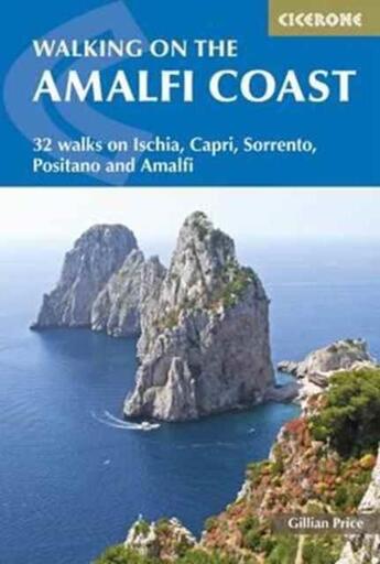 Couverture du livre « Walking on the Amalfi Coast » de Gillian Price aux éditions Cicerone Press