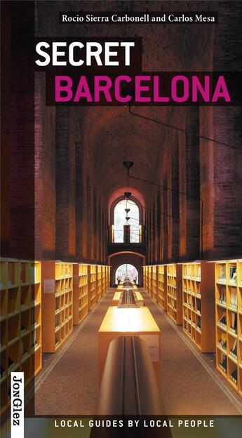 Couverture du livre « Secret barcelona v2 » de Carbonell/Mesa aux éditions Jonglez