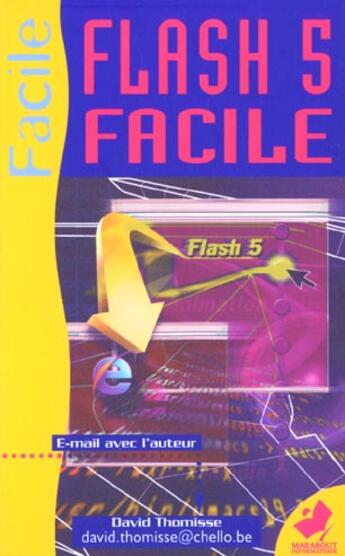 Couverture du livre « Flash 5 Facile » de David Thomisse aux éditions Marabout