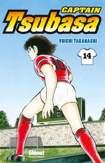 Couverture du livre « Captain Tsubasa Tome 14 » de Yoichi Takahashi aux éditions Glenat