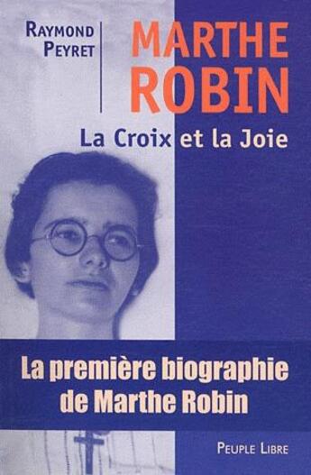 Couverture du livre « La croix et la joie » de Raymond Peyret aux éditions Peuple Libre