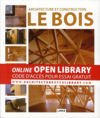 Couverture du livre « Architecture et construction : le bois » de Dimitris Kottas aux éditions Links