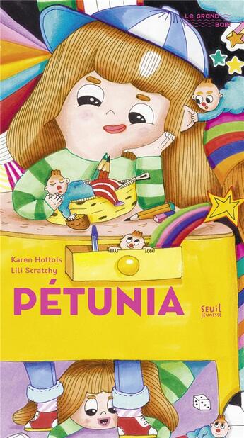 Couverture du livre « Pétunia » de Karen Hottois et Lili Scratchy aux éditions Seuil Jeunesse