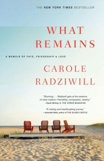 Couverture du livre « What Remains » de Radziwill Carole aux éditions Scribner