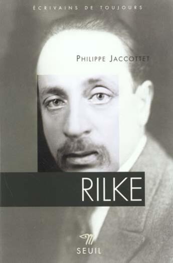 Couverture du livre « Rilke » de Philippe Jaccottet aux éditions Points