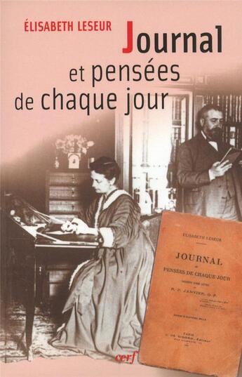 Couverture du livre « Journal et pensées de chaque jour » de Elisabeth Leseur aux éditions Cerf