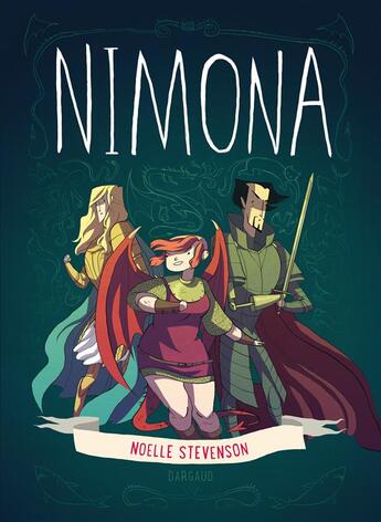 Couverture du livre « Nimona » de Noelle Stevenson aux éditions Dargaud