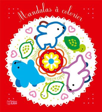 Couverture du livre « Mandalas Petits Lapins » de  aux éditions Lito