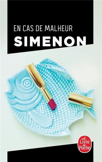 Couverture du livre « En cas de malheur » de Georges Simenon aux éditions Le Livre De Poche