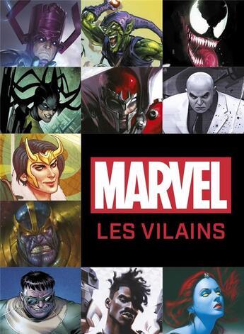 Couverture du livre « Mini pop - marvel : les vilains » de Scott Beatty aux éditions Huginn & Muninn