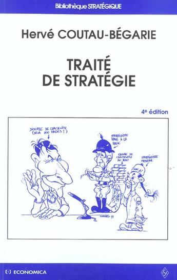 Couverture du livre « Traite De Strategie » de Herve Coutau-Begarie aux éditions Economica