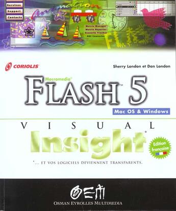 Couverture du livre « Flash 5 » de S London et D London aux éditions Osman Eyrolles Multimedia