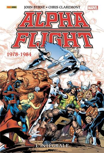 Couverture du livre « Alpha flight : Intégrale vol.1 : 1978-1984 » de John Byrne et Chris Claremont et Collectif aux éditions Panini